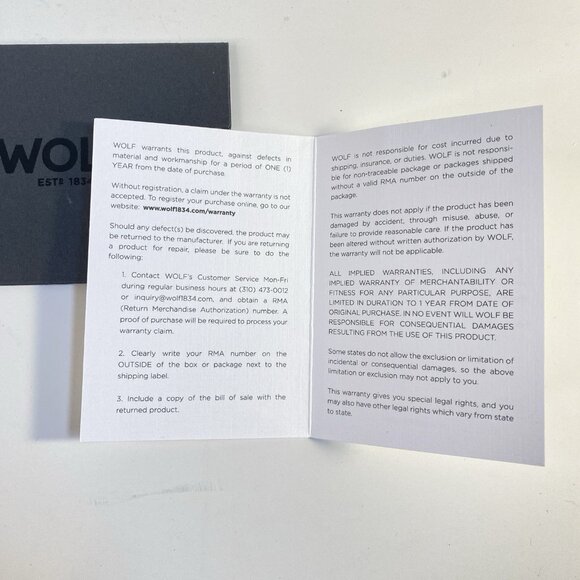 Wolf Watch Jewelry Box Case - Picture 15 of 16